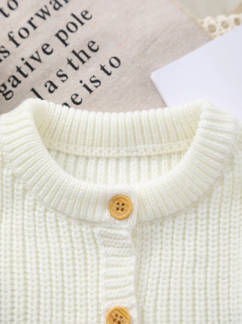 2026 Hot-Selling Autumn and Winter New Casual Infant and Toddler Knitted Color-Blocking Sweater for Girls